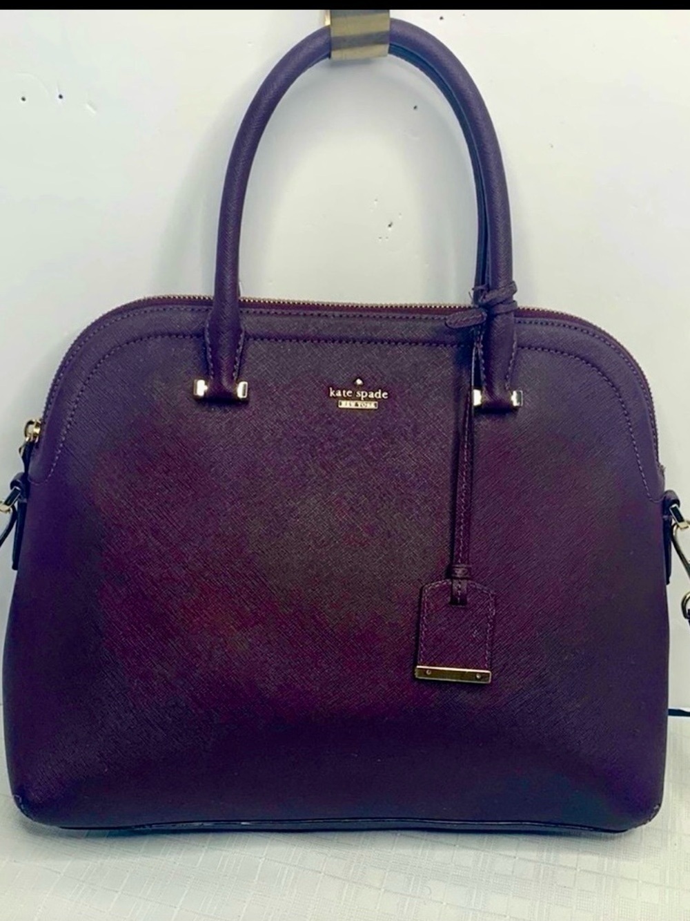 Kate Spade Red Plum Cameron Street Margot Satchel